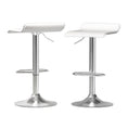 Load image into Gallery viewer, Artiss 2x Bar Stools Faux Leather Chair White