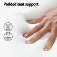 Load image into Gallery viewer, 2x Artiss Bar Stools Kitchen Counter Rattan Chairs PU Leather Padding