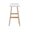 Load image into Gallery viewer, Artiss 2x Bar Stools Wooden Stool White