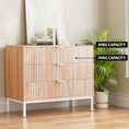 Load image into Gallery viewer, Artiss 3 Chest of Drawers - LURA Pine