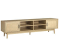 Load image into Gallery viewer, Artiss TV Cabinet Entertainment Unit 180cm Rattan Cole