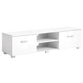 Load image into Gallery viewer, TV Cabinet Entertainment Unit 140cm Stand High Gloss Furniture Storage Drawers