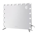 Load image into Gallery viewer, 80x65cm Embellir Makeup Mirror Hollywood Vanity with LED Light Silver Legs