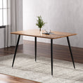 Load image into Gallery viewer, Artiss Dining Table 4 Seater Kitchen Cafe Wooden Table Rectangular 120CM