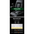 Load image into Gallery viewer, Artiss Recliner Chair Electric Heated Massage Chairs Faux Leather Cabin