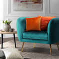 Load image into Gallery viewer, Artiss Armchair Lounge Sofa Arm Chair Accent Chairs Armchairs Couch Velvet Green