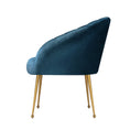 Load image into Gallery viewer, Artiss Armchair Velvet Blue Eloise