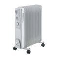 Load image into Gallery viewer, 11-Fin Oil Column Heater 2400W w/ 3 Heat Settings & Wheels