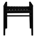 Load image into Gallery viewer, Elliot Single Seater Bench with Genuine Leather (Black)