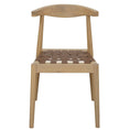 Load image into Gallery viewer, Elliot Leather Dining Chair (Natural)