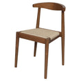 Load image into Gallery viewer, Arden Solid Oak Dining Chair with Loom (Almond)