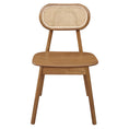 Load image into Gallery viewer, Kelly Rattan Dining Chair (Almond)