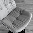 Load image into Gallery viewer, Bar Stools Kitchen Bar Stool Leather Barstools Swivel Gas Lift Counter Chairs x2 BS8406 Grey