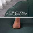 Load image into Gallery viewer, Armchair Padded Lounge Chair Accent Velvet Shell Scallop GREEN