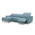 Load image into Gallery viewer, Inala 2 Seater Genuine Leather Sofa Lounge Electric Powered Recliner RHF Chaise Blue