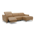 Load image into Gallery viewer, Inala 2 Seater Genuine Leather Sofa Lounge Electric Powered Recliner RHF Chaise Latte