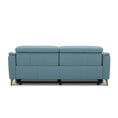 Load image into Gallery viewer, Inala 2.5 Seater Genuine Leather Sofa Lounge Electric Powered Recliner Blue