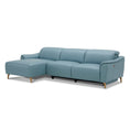 Load image into Gallery viewer, Inala 2 Seater Genuine Leather Sofa Lounge Electric Powered Recliner LHF Chaise Blue