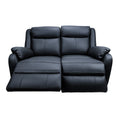 Load image into Gallery viewer, Bella 2 Seater Electric Recliner Genuine Leather Upholstered Lounge - Black