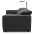 Load image into Gallery viewer, Hallie 2 Seater Genuine Leather Sofa Lounge Electric Powered Recliner Graphite