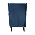 Load image into Gallery viewer, Vivian Accent Sofa Arm Chair Fabric Uplholstered Lounge Couch - Navy