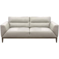 Load image into Gallery viewer, Downy Genuine Leather Sofa 3 Seater Upholstered Lounge Couch - Silver
