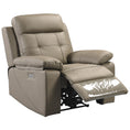 Load image into Gallery viewer, Kingsman 1 Seater Electric Recliner Sofa Genuine Leather Home Theater Lounge