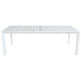 Load image into Gallery viewer, Iberia 230-345cm Aluminium Outdoor Extensible Dining Table White