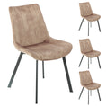 Load image into Gallery viewer, Sloane Fabric Dining Chairs (Set of 4) - Taupe