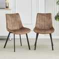 Load image into Gallery viewer, Sloane Fabric Dining Chairs (Set of 4) - Taupe