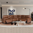 Load image into Gallery viewer, Havana 6 Seater Genuine Leather Recliner Sofa Power Slide Chaise Zero Gravity Mechanism