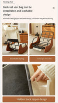 Load image into Gallery viewer, Home rocking chair adult recliner couch couch lounger Living room balcony lounger single casual retro chair