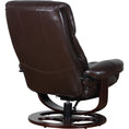 Load image into Gallery viewer, Julio Faux Leather Premium Reclining Lounge Arm Chair w/ Ottoman Swivel Sofa