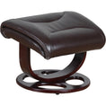 Load image into Gallery viewer, Julio Faux Leather Premium Reclining Lounge Arm Chair w/ Ottoman Swivel Sofa