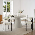 Load image into Gallery viewer, Asher 4 Seater Round Dining Table