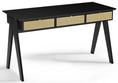 Load image into Gallery viewer, Lara Rattan Desk Console Table