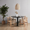 Load image into Gallery viewer, 2X Hans Wenger Wishbone Dining Chair Replica Light Natural
