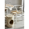 Load image into Gallery viewer, 2X Hans Wenger Wishbone Dining Chair Replica Light White