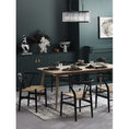 Load image into Gallery viewer, 2X Hans Wenger Wishbone Dining Chair Replica Black
