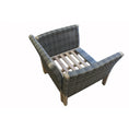 Load image into Gallery viewer, 2 piece set Indoor Outdoor Armchairs Ottoman Wicker Rattan Woven
