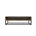 Load image into Gallery viewer, Home Master Vogue Wood Tone Coffee Table Stylish Rustic Flawless Design 110cm