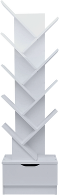 Load image into Gallery viewer, Tree Bookshelf Bookcase Book Organizer 9-Tier Multipurpose Shelf Display Racks
