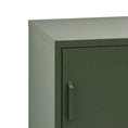 Load image into Gallery viewer, Como Metal Locker Storage Shelf Filing Cabinet Cupboard Bedside Table Green