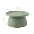 Load image into Gallery viewer, ArtissIn Coffee Table Mushroom Nordic Round Large Side Table 70CM Green