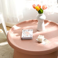 Load image into Gallery viewer, ArtissIn Coffee Table Mushroom Nordic Round Large Side Table 70CM Pink