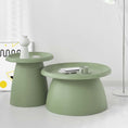 Load image into Gallery viewer, ArtissIn Coffee Table Mushroom Nordic Round Small Side Table 50CM Green