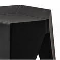 Load image into Gallery viewer, ArtissIn Set of 2 Puzzle Stool Plastic Stacking Bar Stools Dining Chairs Kitchen Black