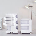 Load image into Gallery viewer, ArtissIn Bedside Table Side Tables Nightstand Organizer Replica Boby Trolley 3Tier White