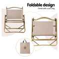 Load image into Gallery viewer, Gardeon Outdoor Camping Chairs Portable Folding Beach Chair Aluminium Furniture