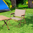 Load image into Gallery viewer, Gardeon Outdoor Camping Chairs Portable Folding Beach Chair Aluminium Furniture